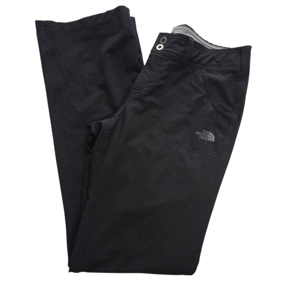 The North Face Paramount Hiking Pants Women Size 4 Black Tall T338 T738 Outdoor